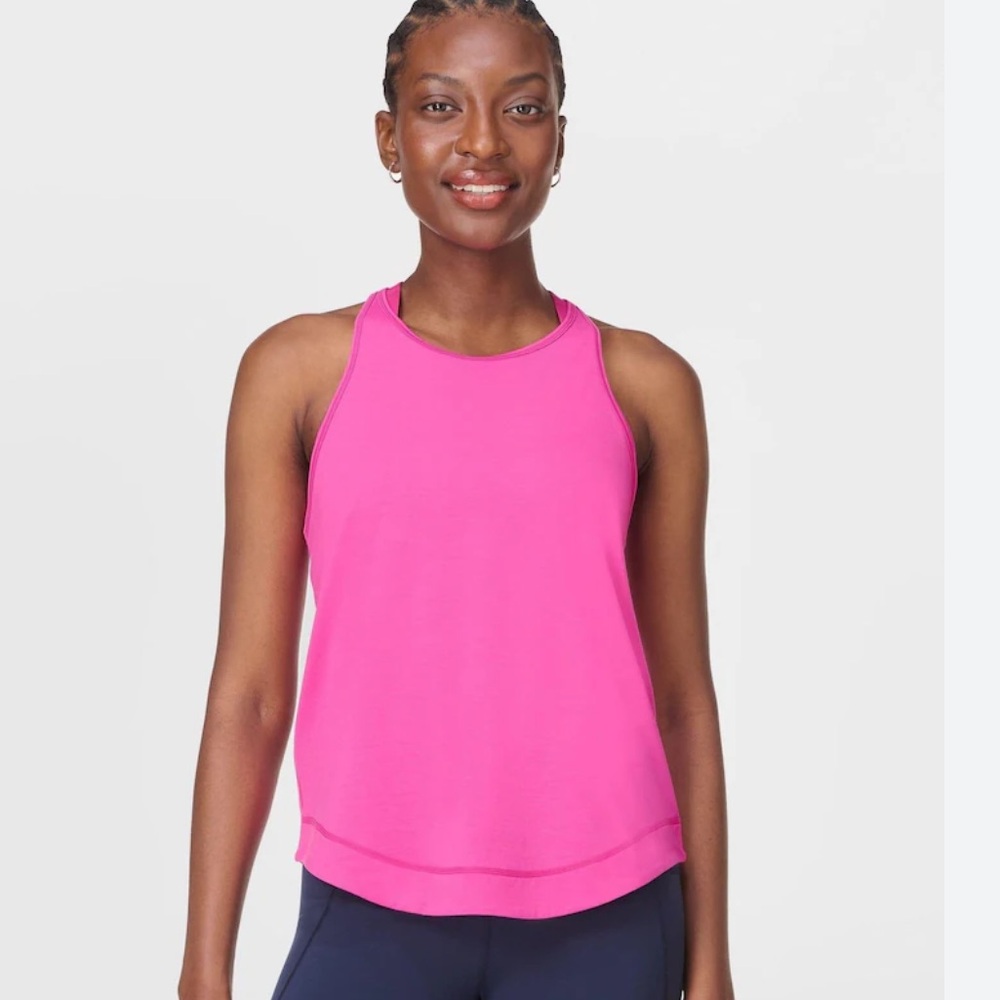 Sweaty Betty Vibrant Pink Tank Top Size 8 or Medium